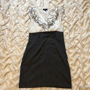 BCX Ruffle collar dress